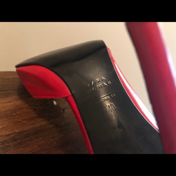 Zara Woman Red Pumps - Picture 5 of 6